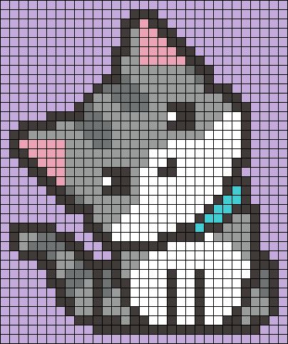 Alpha pattern #61824 | BraceletBook Tiny Cat Pixel Art, Gato Pixel Art, Petit Pixel Art, Pixel Art Chat, Pixel Art Simples, Pixel Animals, Grille Pixel Art, Pixel Art Cat, Pola Jaring