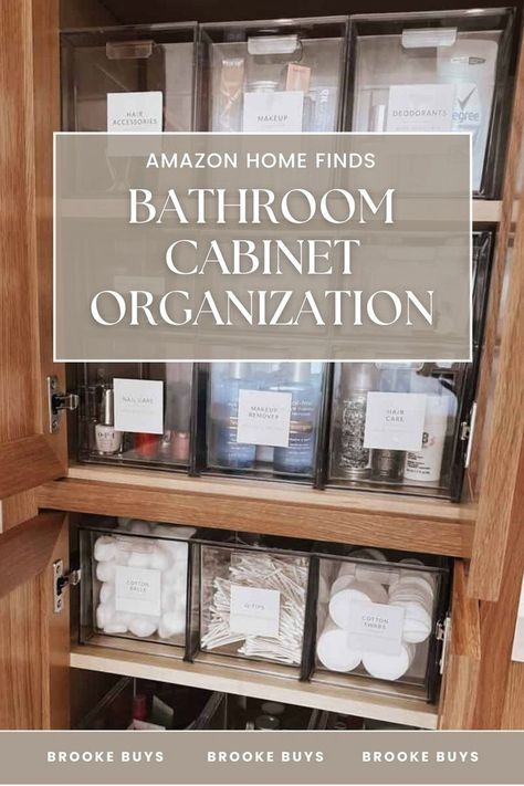 Maximize your space with bathroom cabinet organization tools like makeup organizers, clear storage bins, and jewelry organizers. These solutions help organize your countertops, drawers, and under sink storage, making your organic modern bathroom clutter-free and stylish. Start organizing today! Bathroom Organization Cabinet Organizing Ideas Master Bath, How To Organize Your Bathroom Cabinets, Under Bathroom Sink Organization Ideas, Organize Bathroom Cabinet, Bathroom Cabinet Organization Ideas, Bathroom Organization Ideas Countertops, Organizing Under Bathroom Sink, Under The Bathroom Sink Organization, How To Organize Bathroom Drawers