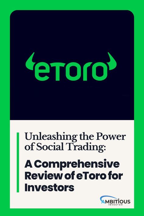 Investing is a crucial part of financial growth and stability, and with the rise of technology, it has become easier than ever to participate in the financial markets. eToro has a copy trading feature, which allows users to copy the trades of pros in real time and benefit from their trading experience. In this blog, we will do an etoro review and discuss the pros and cons of using eToro to help you make an informed decision about whether it’s the right platform for you. Etoro Trading, Copy Trading, Investing In Yourself, Financial Growth, Trading Platform, Investing In Stocks, Financial Markets, Pros And Cons, The Rise