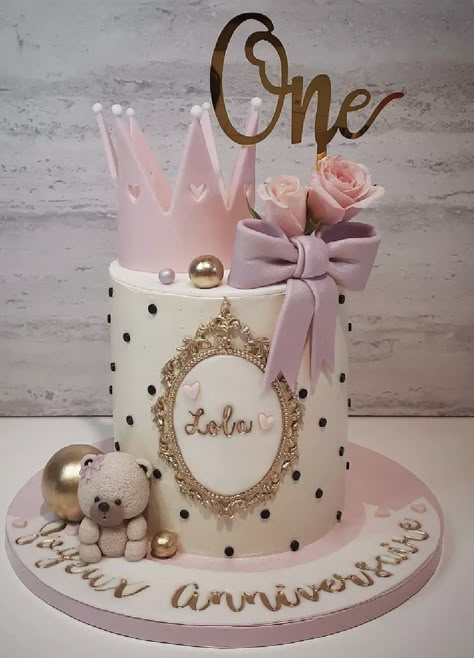 Cake For Baby Girl, Princess Theme Cake, Cake Designs For Girl, Cake For Baby, 14th Birthday Cakes, Candy Theme Birthday Party, Dummy Cake, Unique Birthday Cakes, Princess Birthday Cake