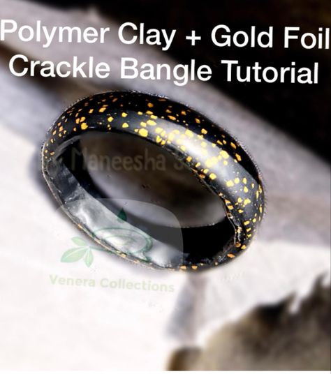 Polymer Clay 
Polymer clay tutorials 
Polymer Clay bangle 
Bangle making Polymer Clay Bracelet Bangles, Diy Bangle Bracelets, Polymer Clay Bracelet, Jewelry Designing, Clay Bracelet, Bracelet Diy, Polymer Clay Tutorial, Handmade Jewelry Diy, Jewelry Making Tutorials