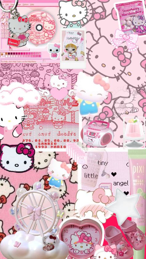 Lockscreen Aesthetic Hello Kitty, Y2k Hello Kitty Backgrounds, Hello Kitty Shuffle Wallpaper, Y2k Lockscreen Hello Kitty, Walpaper Hello Kitty Pink Aesthetic, Hello Kitty Aesthetic Wallpaper Ipad, Hello Kitty Wallpaper Y2k Pink, Hello Kitty Desenhos, Hello Kitty Images Wallpapers