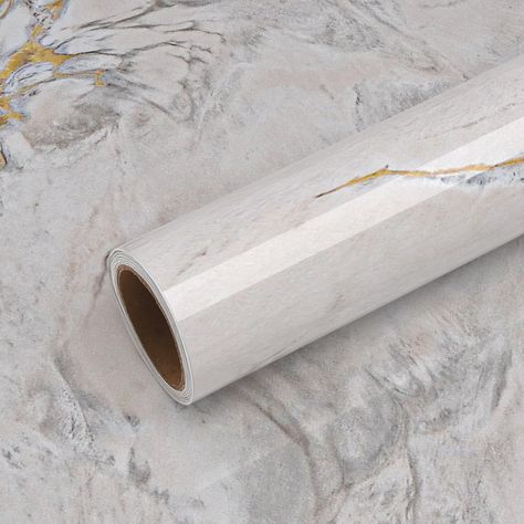 PRICES MAY VARY. 𝐓𝐎𝐏 𝐓𝐈𝐏𝐒: It's best to do the installation with two people for this wide size marble contact paper, easier and smoother! 𝐏𝐫𝐨𝐝𝐮𝐜𝐭 𝐃𝐞𝐭𝐚𝐢𝐥𝐬: cream gold marble contact paper, glossy finish, made of high quality vinyl, thick, durable, tear-resistant, air bubble free. 32 inches wide by 354 inches long, covers 78.5 Sq. Ft., ideal for large area 𝐅𝐞𝐚𝐭𝐮𝐫𝐞𝐬: Kitchen countertop peel and stick, waterproof, oil-proof, easy to clean, easy to maintain, matte finish, Contact Paper Bathroom Walls, Countertop Covering Ideas, Peel And Stick Countertops, Contact Paper Countertop, Peel And Stick Countertop, Countertop Covers, Table Top Desk, Marble Contact Paper, Wide Kitchen