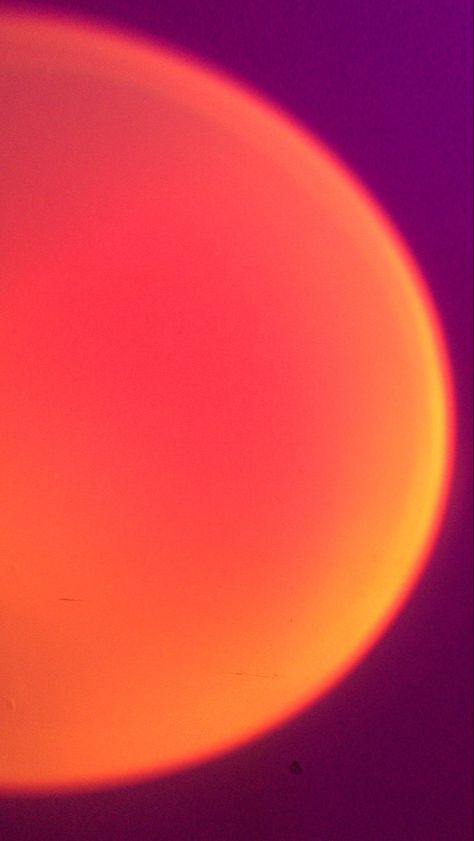 Purple Aura Colors, Wallpaper Design Iphone, Sunset Phone Wallpaper, Projector Photography, Orange Theme, Sunset Lamp, Custom Ipad, Sunset Light, Abstract Wallpaper Design