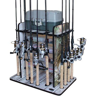 Fishing Gear Organization, Fishing Pole Storage, Medical Furniture, Fishing Pole Holder, Sport Rack, Fishing Rod Rack, Fishing Rod Storage, Rod Rack, Boat Storage