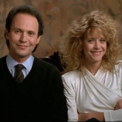 When Harry Met Sally with Billy Crystal and Meg Ryan Harry And Sally, Best Romantic Comedies, Billy Crystal, Jennifer Grey, Nora Ephron, Baz Luhrmann, Scarlett O'hara, The Princess Bride, When Harry Met Sally