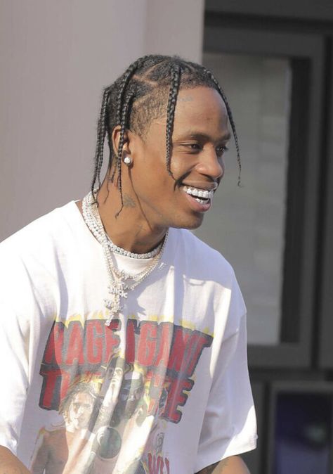 Travis Scott Hairstyle, Travis Scott Hair, Travis Scott Aesthetic, Travis Scott Outfits, Travis Scot, Kylie Travis, Travis Scott Wallpapers, Black Ponytail Hairstyles, Black Men Fashion Swag