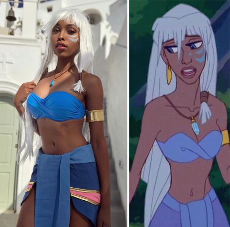 Princess 'Kida' Kidagakash (Atlantis: The Lost Empire) Princess Kida, Black Cosplayers, Jessica Nigri, Disney Cosplay, Halloween Costume Outfits, Fantasias Halloween, Cosplay Characters, Cute Halloween Costumes, Cute Cosplay