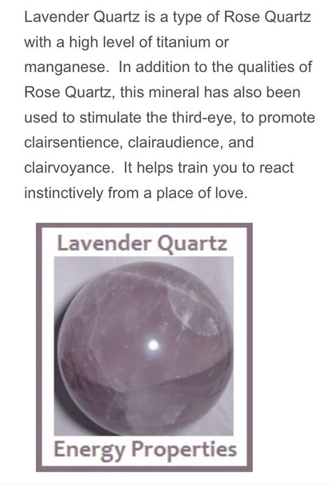 Serenity Blue And Rose Quartz Aesthetic, Lavender Rose Quartz Meaning, Lavender Quartz Meaning, Lavender Rose Quartz, Crystal Tips, Rose Quartz Meaning, Quartz Meaning, Crystal Healing Chart, Lepidolite Crystals