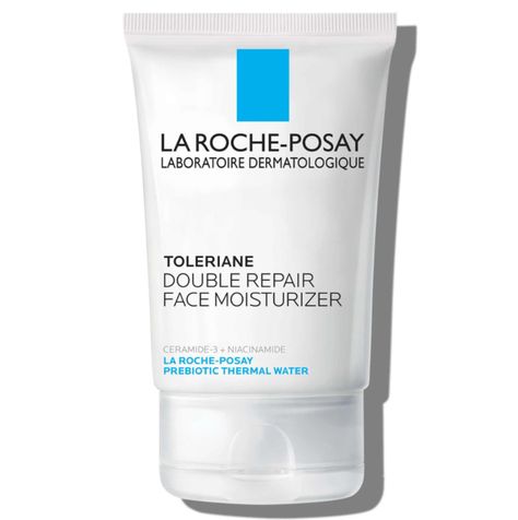 La Roche Posay Toleriane Double repair face moisturizer.
Suitable for all skin types, including sensitive.
Formulated with dermatologist-recommended ingredients including ceramide-3, niacinamide, glycerin and La Roche-Posay Prebiotic Thermal Water. Helps repair skin’s natural protective barrier. 

Affiliate link included La Roche Posay Toleriane, Laroche Posay, Thermal Water, Dermatologist Recommended, Roche Posay, La Roche Posay, Face Moisturizer, Face Care, All Skin Types