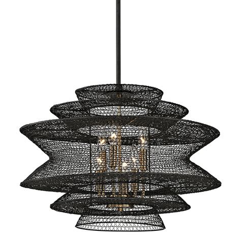 Width/Diameter: 23"Height: 16.75"Min - Max Height: 24.75" - 66.75" Backplate/Canopy/Base: 6"Number of Lamps: 6Wattage: 60w ea.Socket Type: E12 Candelabra BaseSpec SheetAssembly & Mounting Instructions*This item is excluded from sale events and not available for additional discounting or promotional offers. Bronze Pendant Light, Modern Lanterns, Troy Lighting, Geometric Chandelier, Bronze Pendant, Hudson Valley Lighting, How To Make Light, Picture Light, Light Pendant