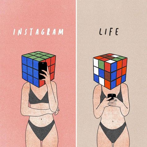 The Delicate And Challenging Art Of Giulia Rosa Instagram Vs Real Life, Make Your Own Story, Print Design Art, Italian Artist, Instagram Life, Arte Pop, Featured Artist, Life Art, Modern Contemporary