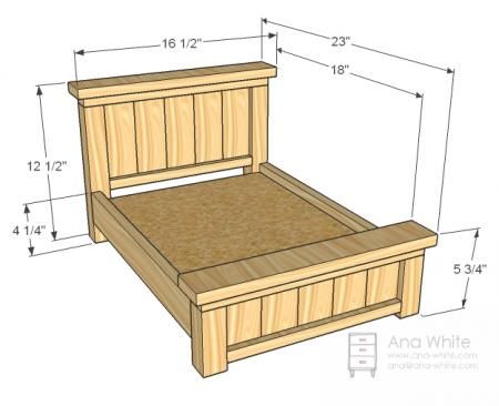 Wooden doll cradle