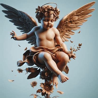 angel baby statue, cinema 4d, extremely realistic, with flower. flying angel - Image Creator from Microsoft Designer Angel Sculpture Statues, Angel Baby Statue, Baby Angel Tattoo, Cherub Art, Baby Statue, Heavenly Angels, Flying Angel, Angel Flying, Japanese Dragon Tattoos