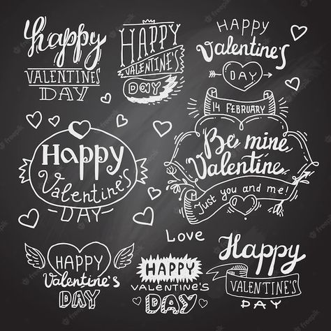 Valentine Chalkboard Art, Blackboard Art, Just You And Me, Chalkboard Art, Happy Valentine's Day, Happy Valentines, Happy Love, Happy Valentine's, Love Valentines