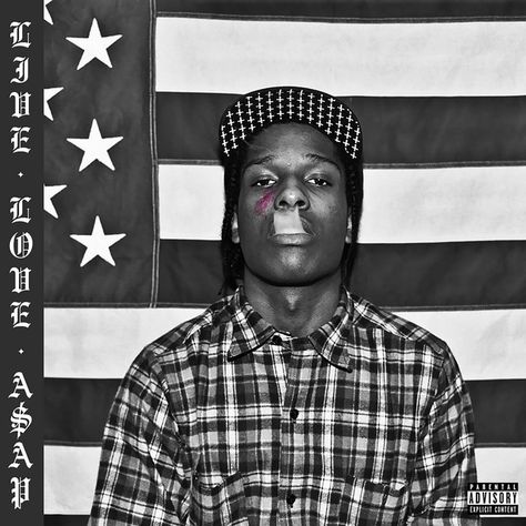 Asap Rocky Poster, Rocky Poster, Rap Album Covers, Cool Album Covers, The Cardigans, Rap Albums, Iconic Album Covers, A$ap Rocky, Music Album Covers