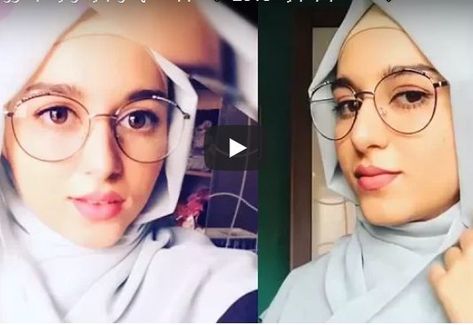 3 Styles de Hijab avec lunettes Hijab Simple, Hijab Chic, Hijab Tutorial, Hijab Style, Hijab Fashion, Porter, Beauty, Instagram