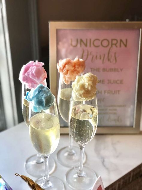 Unicorn Wedding Decorations, Rainbow Bachelorette Party Ideas, Unicorn Wedding Theme, Unicorn Bridal Shower Theme, Iridescent Bridal Shower Ideas, Unicorn Bachelorette Party, Lover Bridal Shower Ideas, Unicorn Bachelorette, Rainbow Baby Shower Ideas