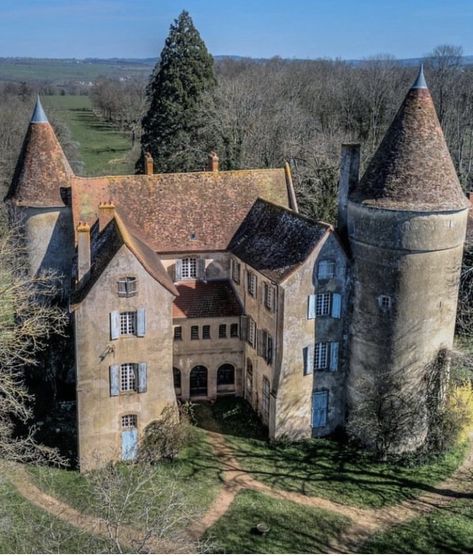 French château French Castle, Blarney Castle, Chateaux Interiors, Peles Castle, French Estate, Castle Estate, French Castles, County Cork, Stately Homes