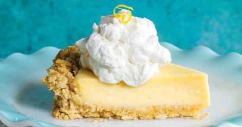 Beach Pie, Atlantic Beach Pie, East Dessert, State Recipes, Chocolate Pound Cake, State Foods, Atlantic Beach, Lemon Recipes, Food Magazine