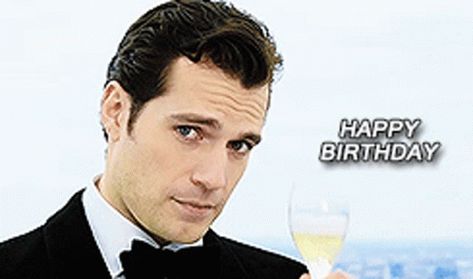 Henry Cavill Birthday, Happy Birthday Henry, Bday Cards, Many Men, Birthday Gif, Henry Cavill, Post Cards, Marilyn Monroe, Animated Gif