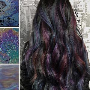 Oil Slick Hair Color, Oil Slick Hair, Slick Hair, Michelle Phan, Guy Tang, Different Hair Colors, Hair Techniques, Different Hair, Oil Slick