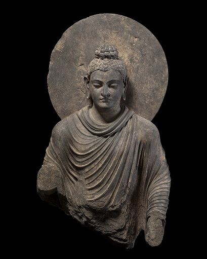 Gandhara Art, Statue Of Buddha, Buddha Art Drawing, Buddhist Practices, Buddha Face, Ancient Kingdom, Buddha Sculpture, Gautama Buddha, Egypt Art