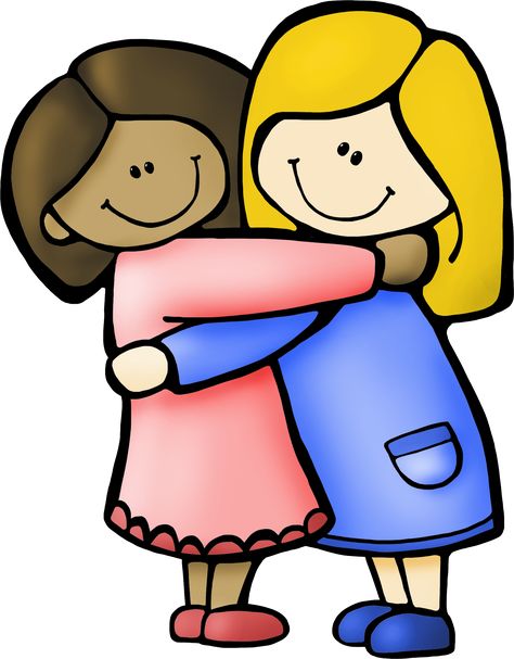 Whimsy Workshop Teaching: Communication and Culture in the Themed Classroom 4 Cartoon Friends, Hug Pictures, Kids Hugging, مشروعات العلوم, Friends Hugging, Friends Clipart, 2 Best Friends, Best Friends Cartoon, Free Friends