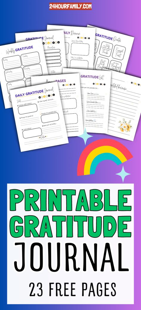 Prayer Journal For Kids Free Printable, Gratitude For Kids Free Printable, Free Gratitude Journal Printable, Prayer Journal Template Free Printable, Gratitude Journal Layout, Diy Gratitude Journal, Daily Gratitude Quotes, List Prompts, Gratitude Journal Ideas