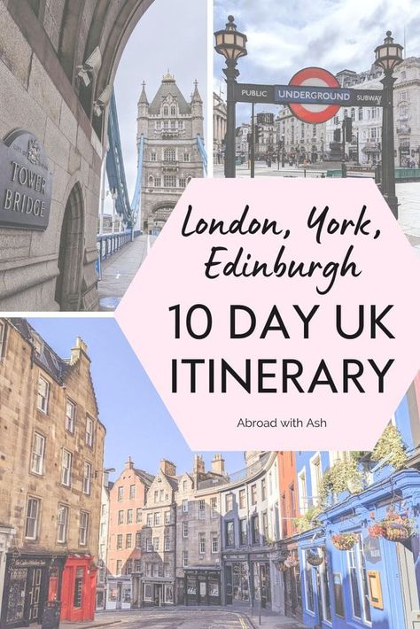 England Scotland Itinerary, Uk Itinerary, Edinburgh Itinerary, Scotland Itinerary, London Edinburgh, Visit York, London Itinerary, York England, Day Trips From London