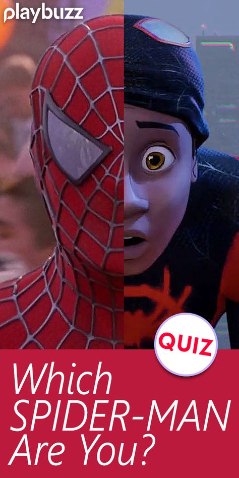 Spider Man Moodboard, Spiderverse Quiz, How To Be Spiderman, Spider Verse Characters, Marvel Characters Quiz, Marvel Quizzes, Superhero Quiz, Marvel Quiz, Mcu Spiderman