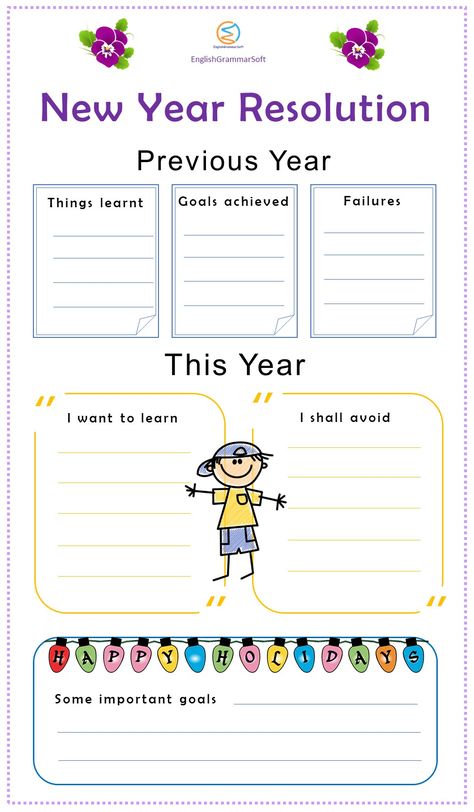 New Year Resolution Worksheets 2022 Resolutions Template, Resolution 2023, New Years Resolutions Template, New Year Resolution, Goals Worksheet, New Years Activities, Goal Setting Worksheet, New Years Resolutions, Activities For Teens