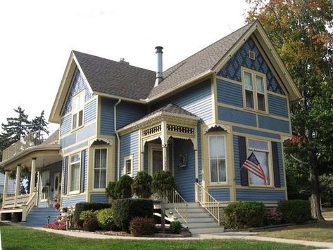 1894 Victorian: Eastlake For Sale By Owner in Kewaunee, Wisconsin - OldHouses.com Kewaunee Wisconsin, Clean Basement, Mercantile Store, Deck Finishes, House Cast, Bay Door, Historic Homes For Sale, Victorian Beauty, Master Ensuite