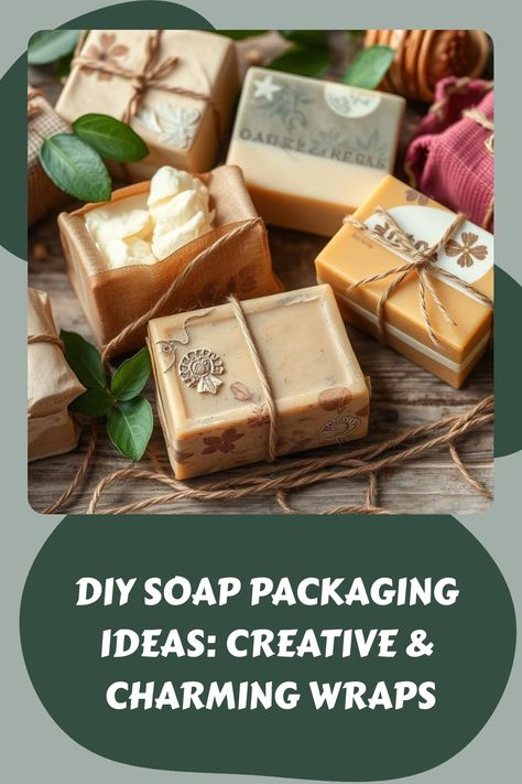 Diy Soap Packaging Ideas, Soap Packing Ideas, Homemade Soap Packaging, Soap Packaging Ideas, Bar Soap Packaging, Soap Packaging Diy, Handmade Soap Gift Set, Soap Packaging Design, Gift Set Packaging