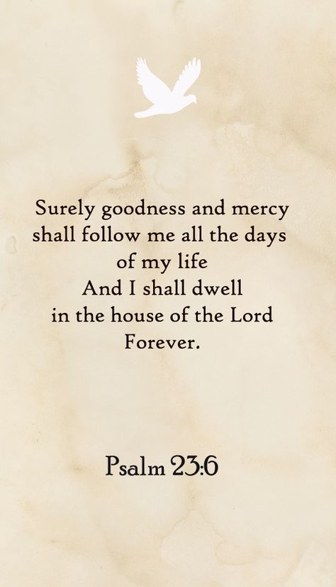 Surely Your Goodness And Mercy, God Mercy Quotes, Goodness And Mercy Shall Follow Me, Surely Goodness And Mercy Will Follow Me, Gods Mercy Quotes, Caitlin Core, Mercy Quotes, Abundantly Blessed, Goodness And Mercy