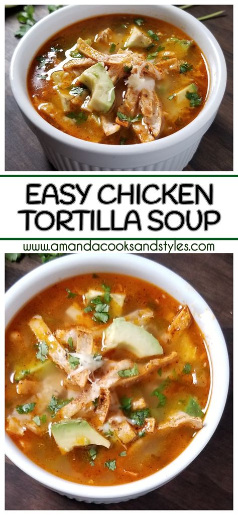 Chicken Soup With Shredded Chicken, Lazy Dog Chicken Tortilla Soup Recipe, Houlihans Chicken Tortilla Soup, El Fenix Chicken Tortilla Soup, Jim’s Restaurant Tortilla Soup, Boston Market Tortilla Soup, Shredded Chicken Tortilla Soup, Chix Tortilla Soup, El Pollo Loco Chicken Tortilla Soup