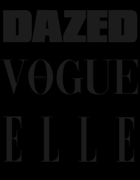 Elle Logo, Korea Logo, Magazine Logo, Vogue Korea, Vogue, Magazine, Texture, ? Logo