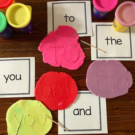 Sight Word Centers, The Sight Word, Sight Word Fun, Learning Sight Words, Teaching Sight Words, Tricky Words, Red Words, Word Work Activities, Kindergarten Centers