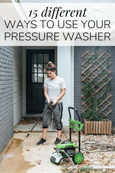 Pressure Washing Tips, Pressure Washer Tips, Pressure Washing Business, Best Pressure Washer, Home Maintenance Checklist, Blogger Home, Washing Windows, Diy Renovation, Pressure Washing