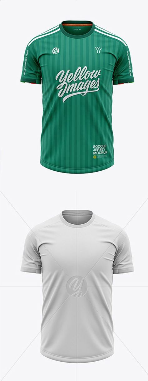 Mens Soccer Crew Neck Jersey Mockup - Front View - Free PSD Templates Football Jersey Mockup, Mock Up Jersey, Jersey Mockup Psd Free, Tshirt Mockup Free, Mockup Camisa, Soccer Jersey Design, Jersey Mockup, Apparel Mockup, Jersey Tshirt