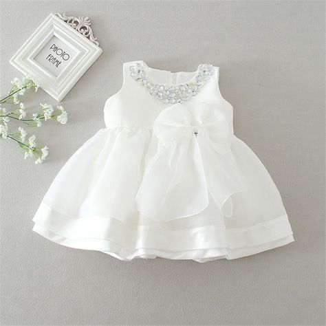 Baby Bridesmaid Dresses, Jewel Dress, Girls Special Occasion Dresses, Baptism Gown, Baptism Outfit, Girl Christening, Baptism Dress, Christening Dress