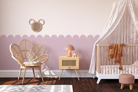 Lilac bedroom decor