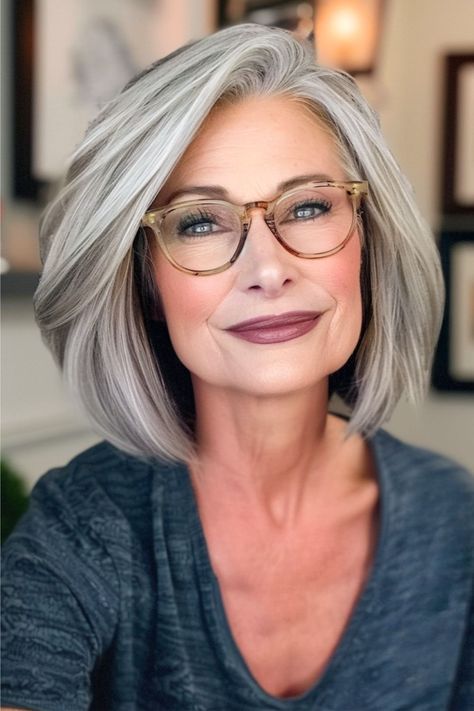 #BEAUTY, #RELATIONSHIPS #Fashion #Animals #Outfits #Winter Outfits #Animals Lob Grey Hair, Grey Hair Color For Older Women Over 50, Priyanka Haircut, Fine Hairstyles For Women Over 50, Gray Lob Haircut, Layered Bob Hairstyles Medium, One Length Bob Medium, Gray Hair Styles For Women Over 50, Grey Hair Long Bob