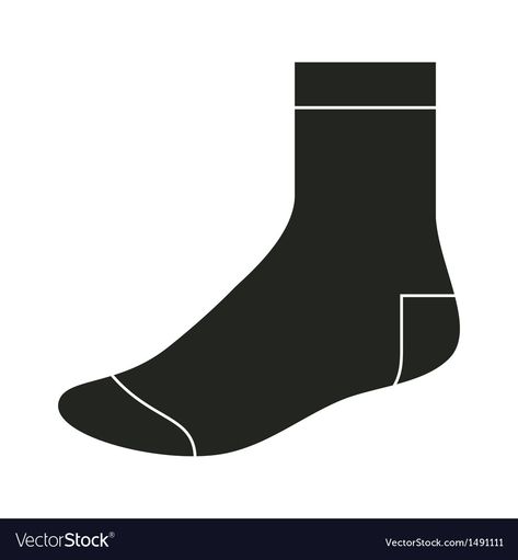 Socks Template, Sock Template, Shoes Vector, Church Icon, Anime Fashion, Heart Symbol, Blank T Shirts, Shirt Template, Black Socks