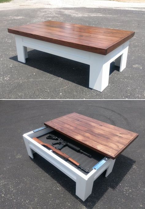 अलमारी डिजाइन, दरवाजा डिजाइन, Coffee Table With Hidden Storage, Tea Table Design, Concealment Furniture, Coffee Table Plans, Sliding Table, Set Sofa, Tables Diy