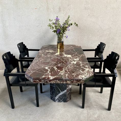 Red Marble Dining Table, Red Marble Table, Red Marble, Marble Dining Table, Marble Dining, Dining Table Marble, Big Bear, Marble Table, Dining Chairs