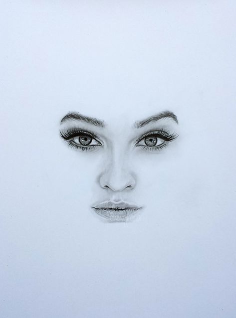 Facial Shading, Emmy Kalia, Minimalistic Portrait, Face Pencil Drawing, Fantasy Eyes, Soft Pastels Drawing, Pencil Drawing Images, Pencil Portrait Drawing, Sketches Pencil