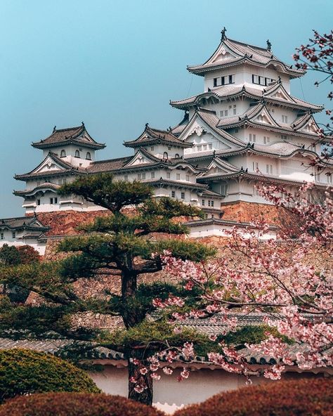 Himeji castle Japan Tourist, Himeji Castle, Japanese Castle, Japan Vacation, Japan Photography, Japanese Landscape, Japon Illustration, Cultural Architecture, Japan Aesthetic