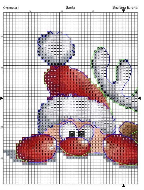 Santa and Deer - Free Cross Stitch Pattern Christmas New Year Christmas Cross Stitch Alphabet, Christmas Cross Stitch Patterns Free, Cross Stitch Christmas Cards, Cross Stitch Silhouette, Holiday Cross Stitch Patterns, Santa Cross Stitch, Tiny Cross Stitch, Christmas Embroidery Patterns, Holiday Cross Stitch