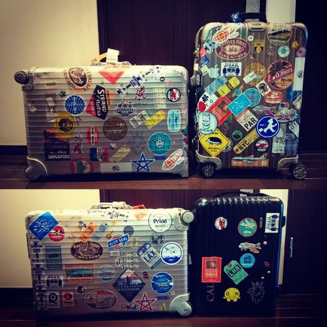 Rimowa Sticker, Rimowa Luggage, Sport Motivation, Private Jet, Aesthetic Stickers, Suitcases, Landing Page, Manhattan, Trunk